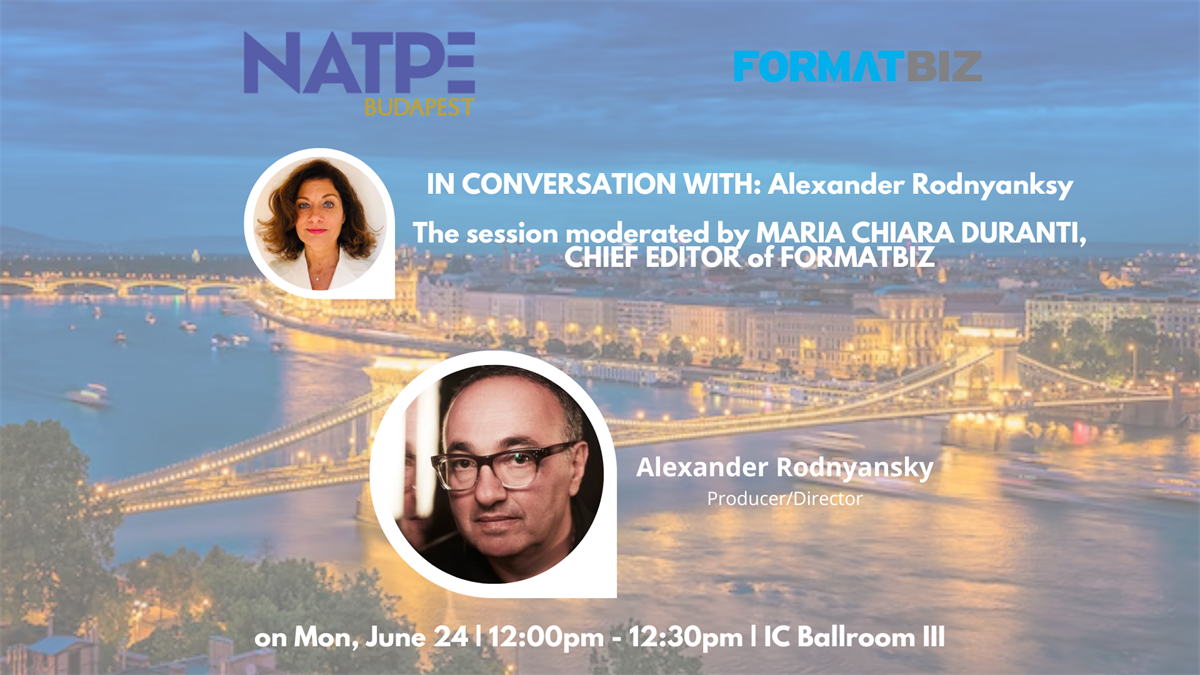 Natpe Budapest Begins Today with a Rich Agenda Full of Interviews, Conversations, and a Q&A with the Director of Formatbiz